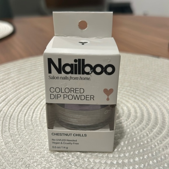 Nailboo Colored Dip Powder. Chestnut Chills. NIB - Picture 1 of 7